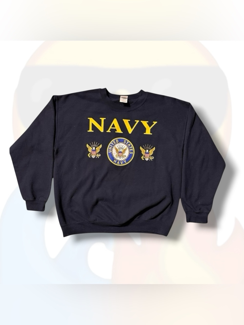Vintage United States Navy Gildan Crewneck Sweatshirt